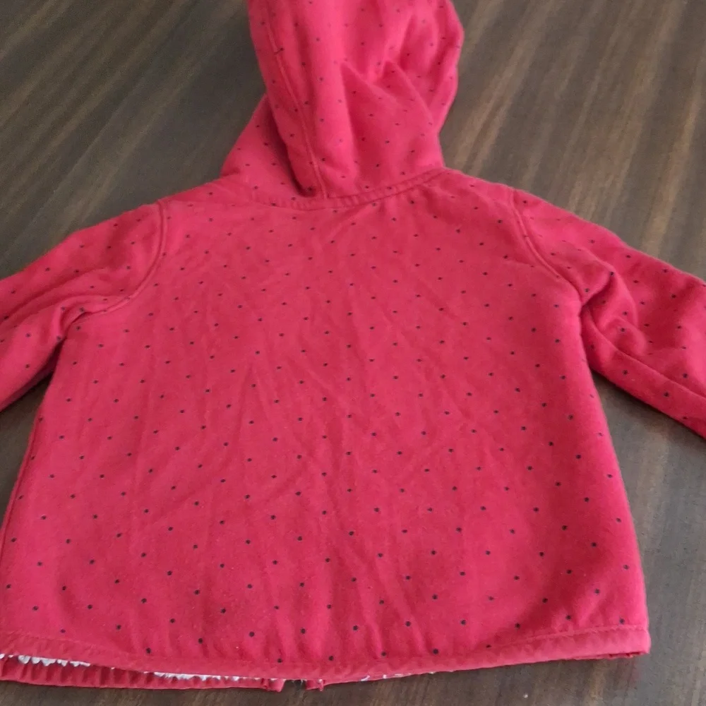 Baby Gap Fleece Lined Hoodie 12/18 months